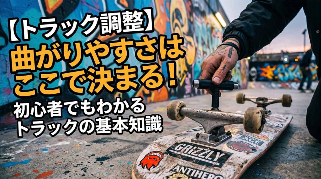 【トラック調整】曲がりやすさはここで決まる！初心者でもわかるトラックの基本知識