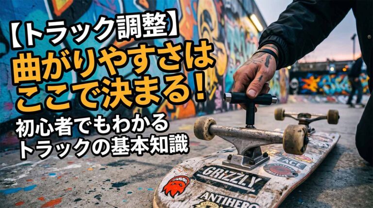 【トラック調整】曲がりやすさはここで決まる！初心者でもわかるトラックの基本知識